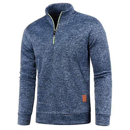Milo - Bequemer Herren Pullover Mit Reißverschluss