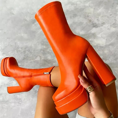 Stylische Knöchelstiefel Damen