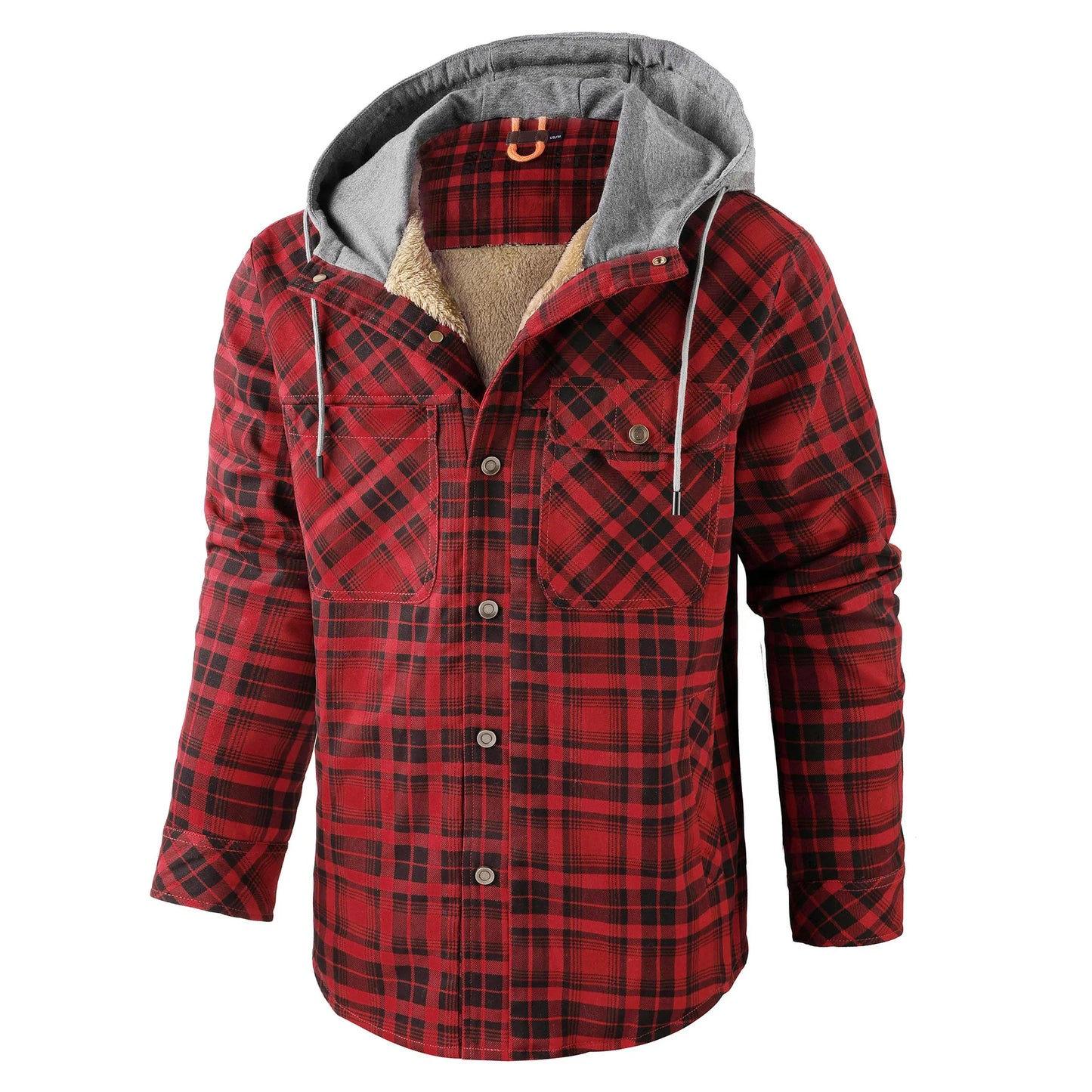 Kariertes Hemdkleid Warm Winter - IdealeKleiden