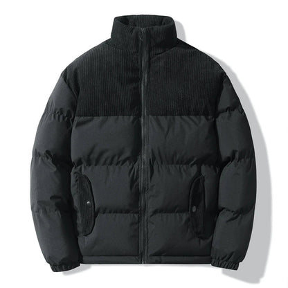 Modische Steppjacke mit Kordelzier