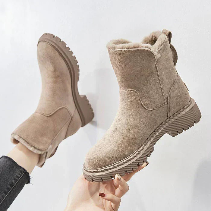 Damen Winterstiefel Warm Wasserdicht Schnee