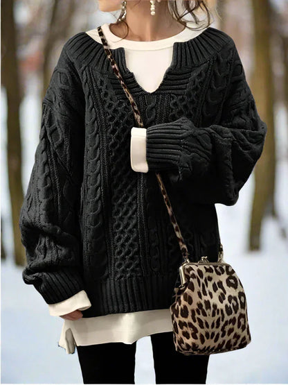 Strickpullover Oversized Weichwarm Comfort Fit