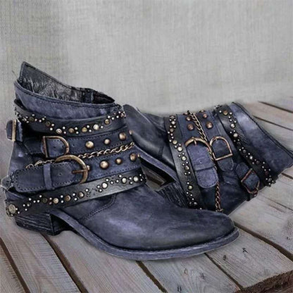 Stylische Overknee Stiefel Dicke Absätze