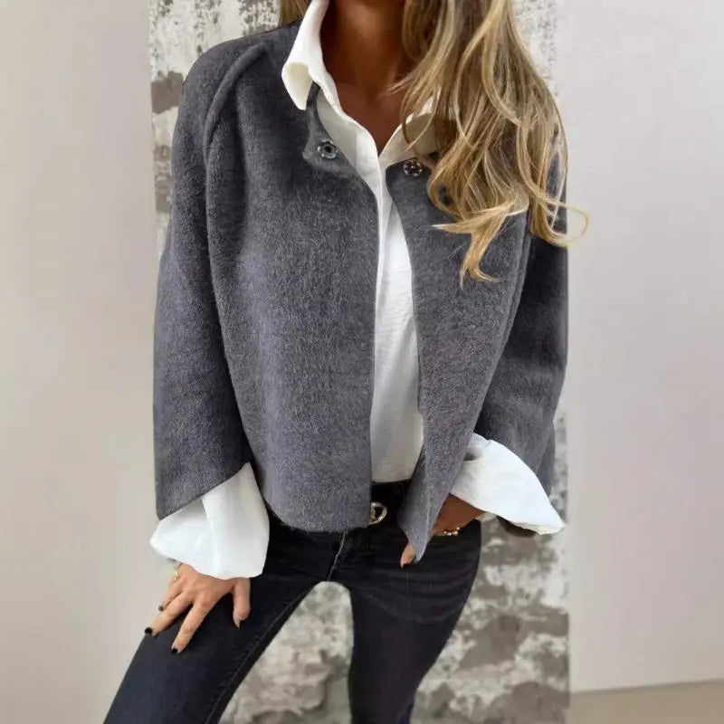 Stylische Damenjacke Kurz Elegant