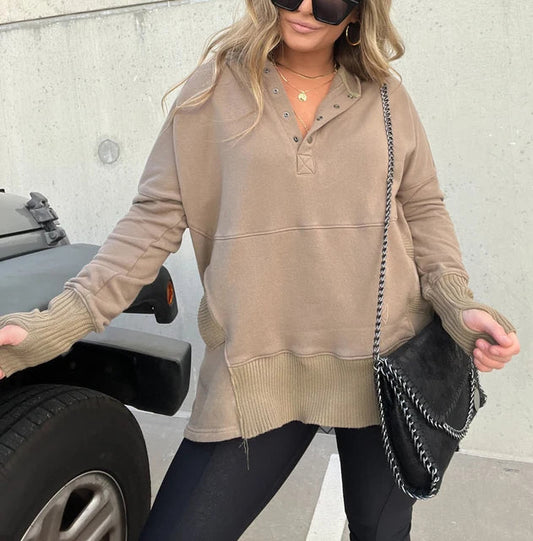 Bequeme Damenjacke Mit Taschen Großzügig - IdealeKleiden