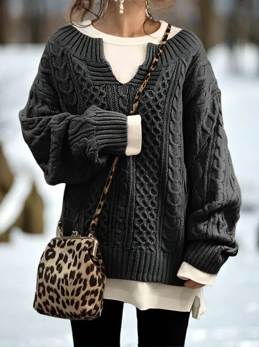 Strickpullover Oversized Weichwarm Comfort Fit