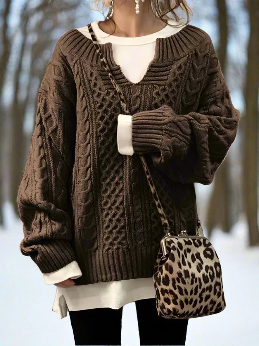 Strickpullover Oversized Weichwarm Comfort Fit