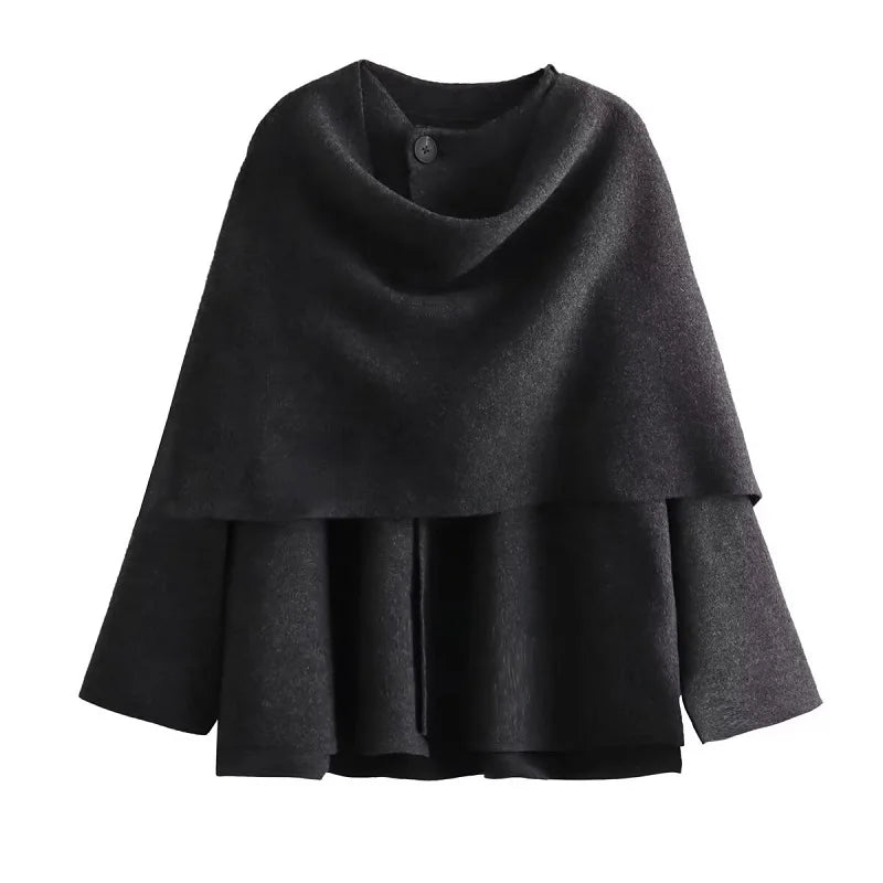 Stylischer Asymmetrischer Winterparka