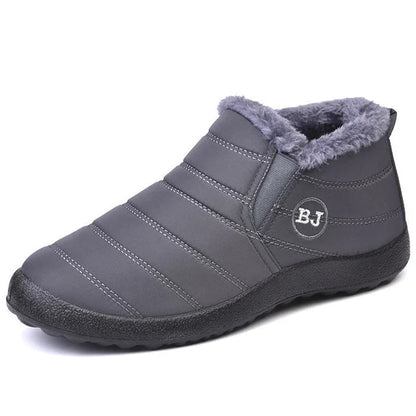 Warme Stiefeletten Gequiltet Wasserdicht Plüsch Innensohle