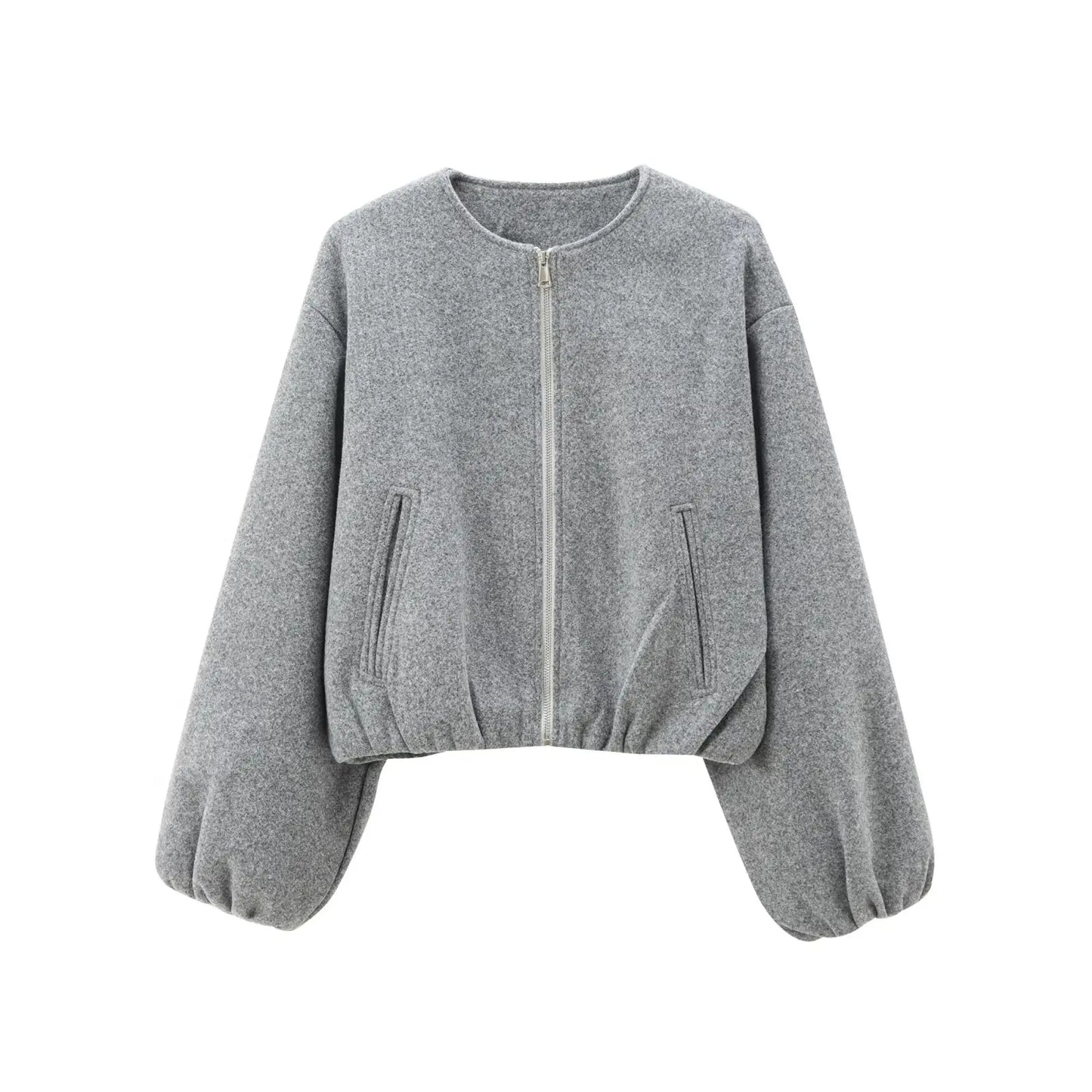 Damen Kurzjacke Casual Freizeitstyle - IdealeKleiden