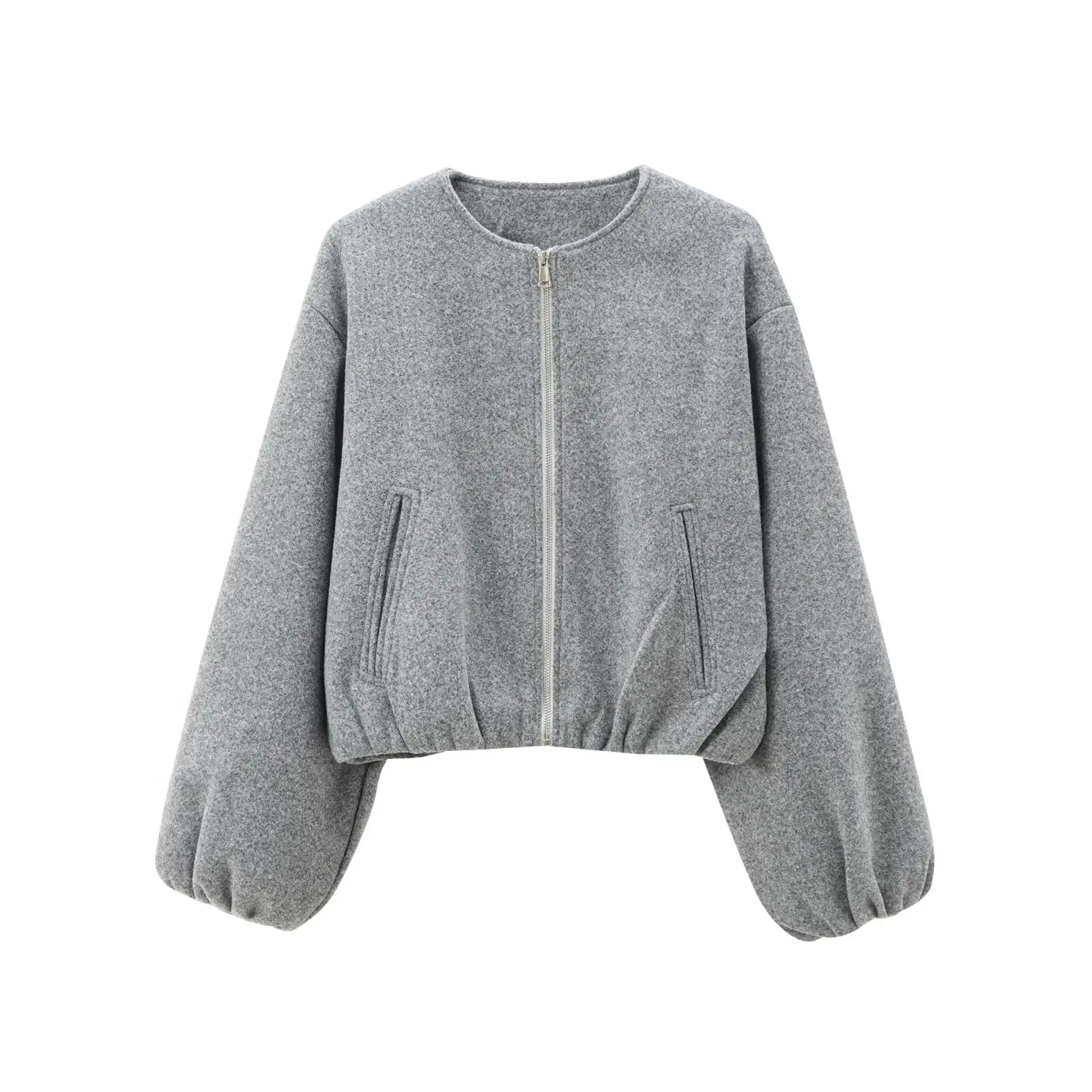 Damen Kurzjacke Casual Freizeitstyle - IdealeKleiden