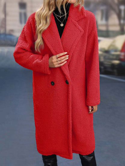 Kunstleder Kleid Herbst Winter Chic