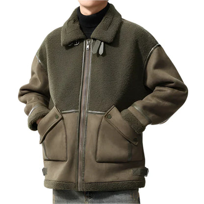 Lederjacke Aviator Style Hunter Look
