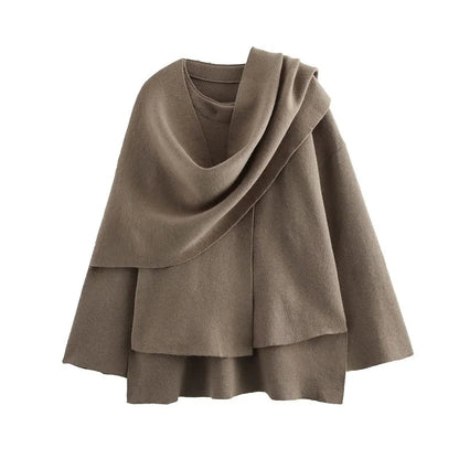 Stylischer Asymmetrischer Winterparka