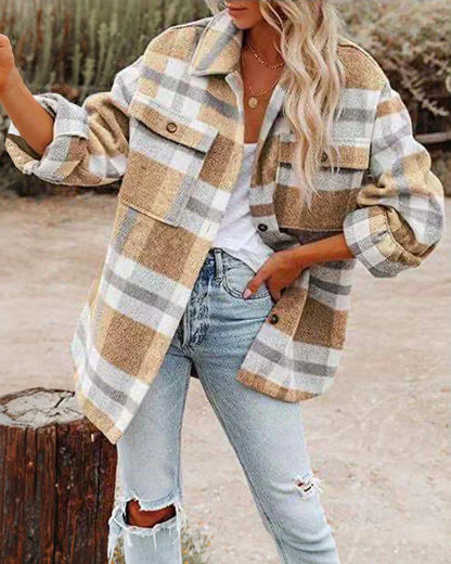 Wolljacke Damen Warm Elegant