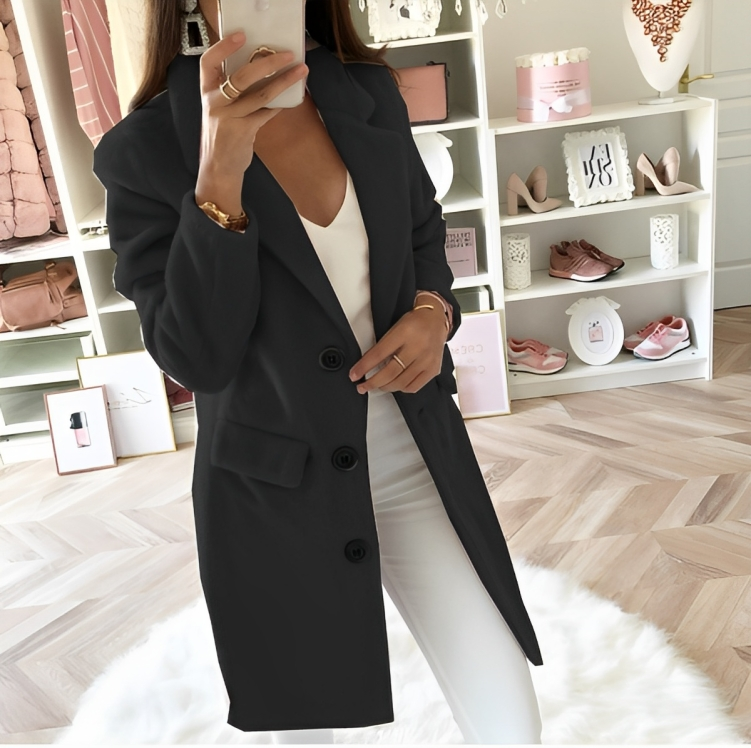 Herbst Winter Mantel Damen Elegant