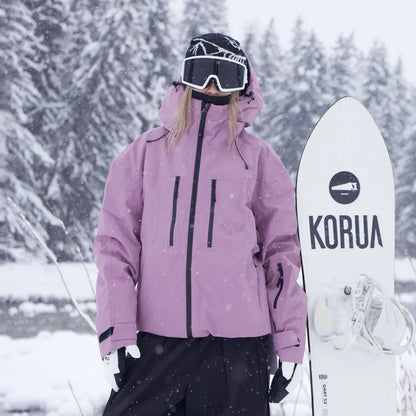 Damen Winterjacke Kapuze Wärme