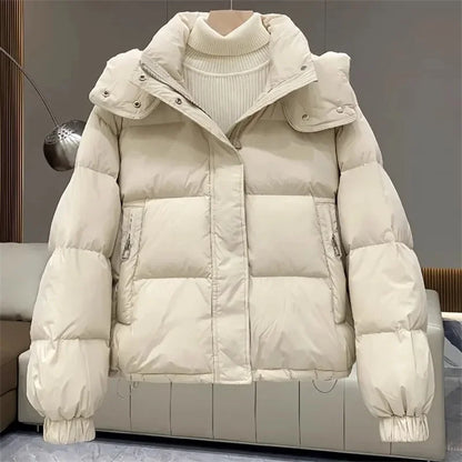 Winter Pufferjacke Lässig Warm