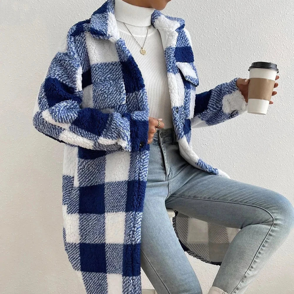 Karierte Herrenjacke Modern