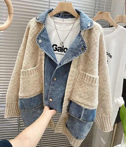 Modische Jeansjacke Stilvoll & Chic