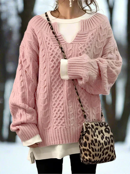 Strickpullover Oversized Weichwarm Comfort Fit
