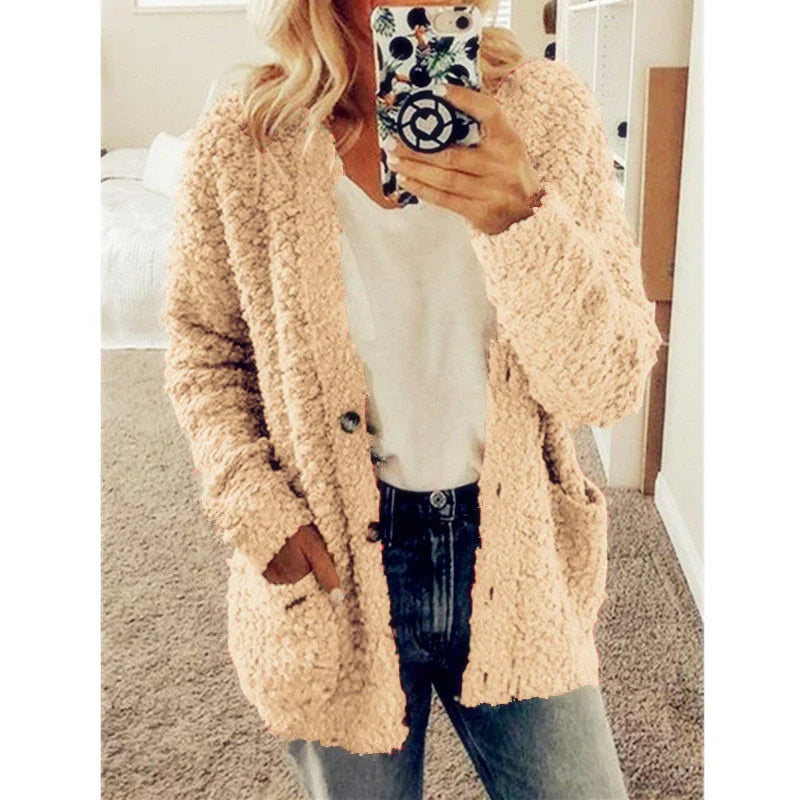 Damenschal Fleece Weste Warm