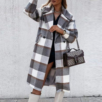 Damen Wolljacke Warm Elegant