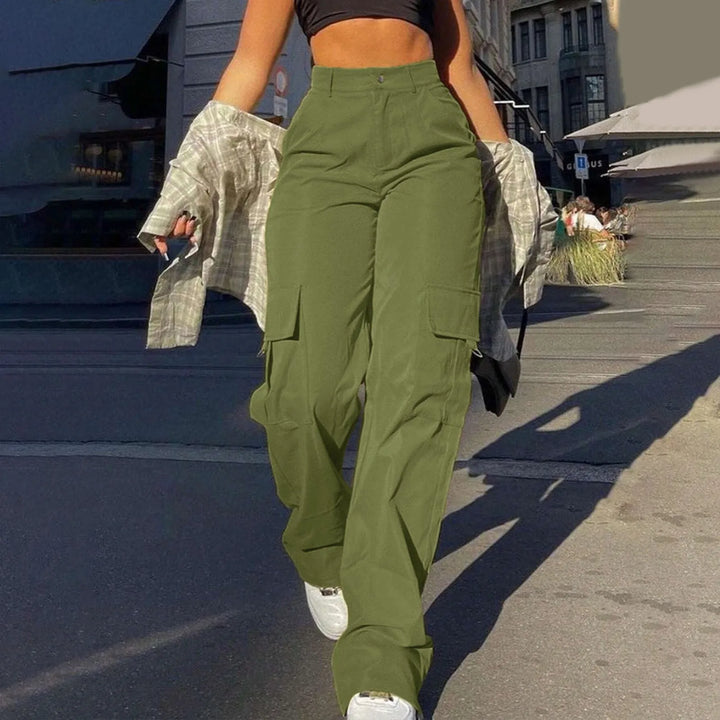 Damen Cargo-Hose Bequem Mit vielen Taschen
