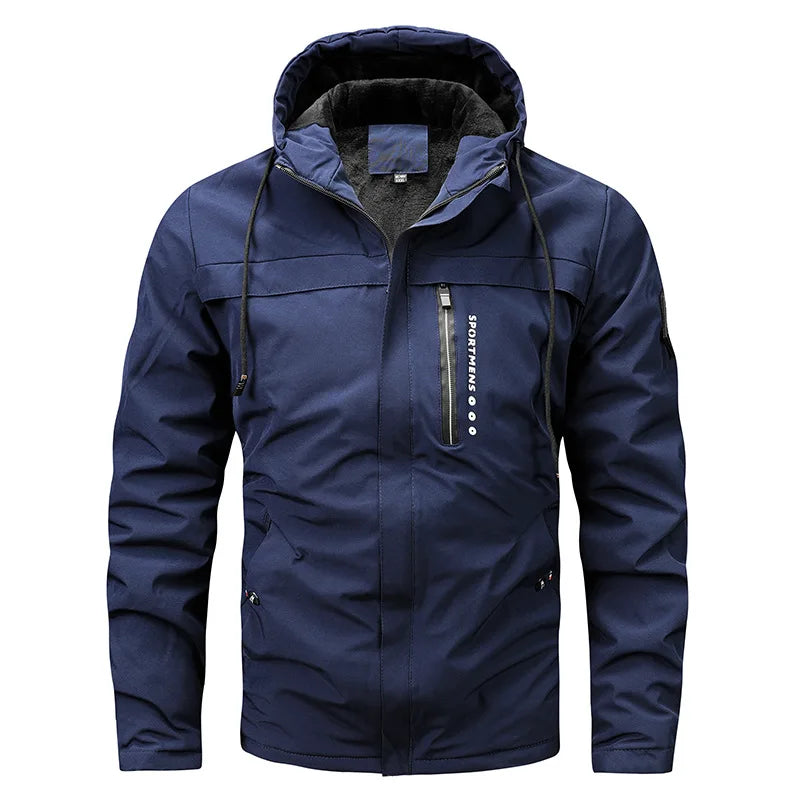 Herren Fleecejacke Outdoor Isolierend Leicht