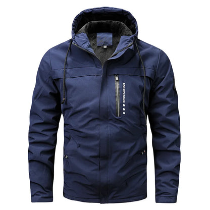 Herren Fleecejacke Outdoor Isolierend Leicht