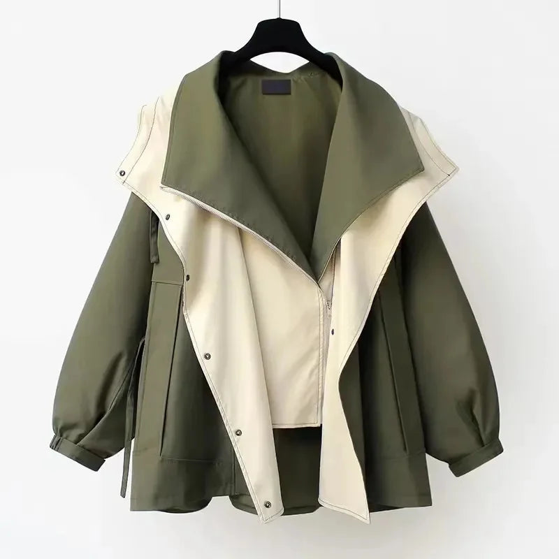 Stylischer Oversized Trenchcoat Damen