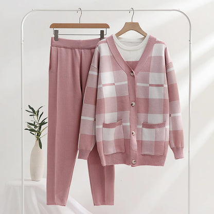 Weiches 3-Teil-Kleidungsset Damen