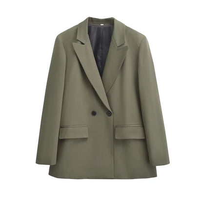 Modische Damenblazer Zweireiher Elegant