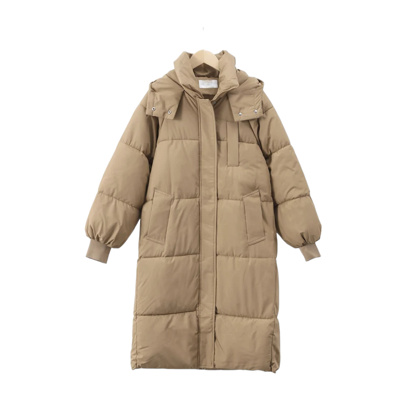 Große Damenparka Oversize Style