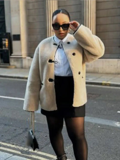 Stylischer Damenmantel Traumhaft Elegant