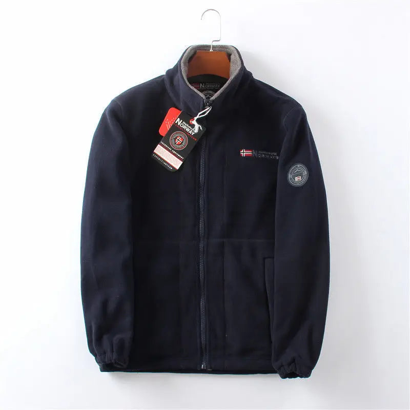 Herren Fleecejacke Warm und Stilvoll Winter