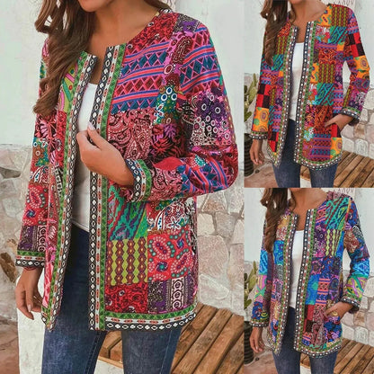 Boho Chic Jacke Damen - IdealeKleiden
