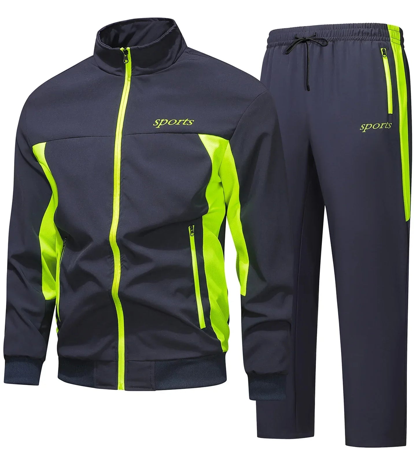 Herren Sportanzug Set Aktiv und Komfortabel