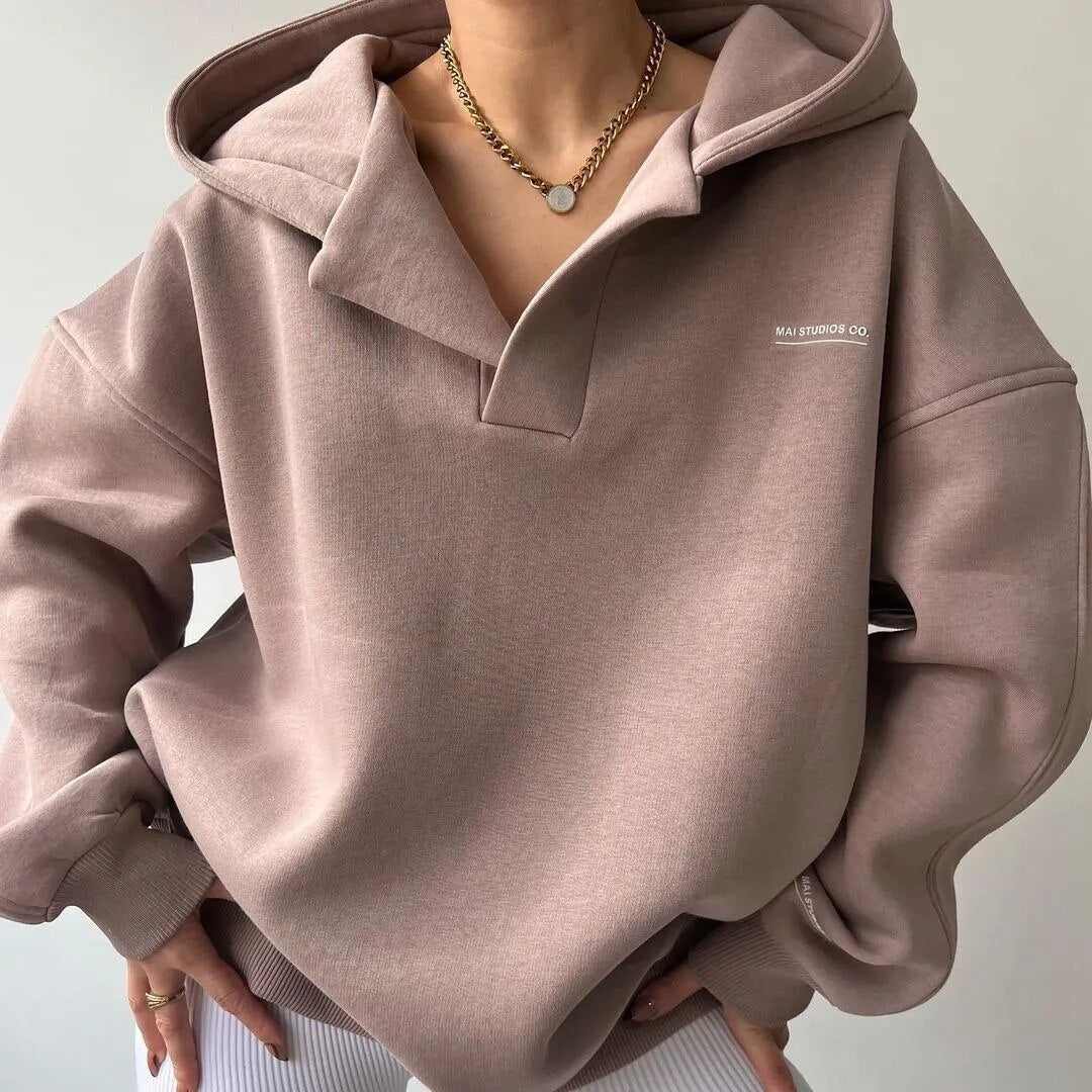 Damen Hoodie Warm Winterjacke - IdealeKleiden