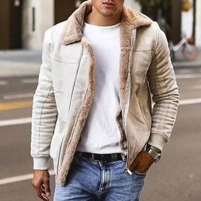 Stilvolle Pelzjacke Warme Damenjacke Bequem