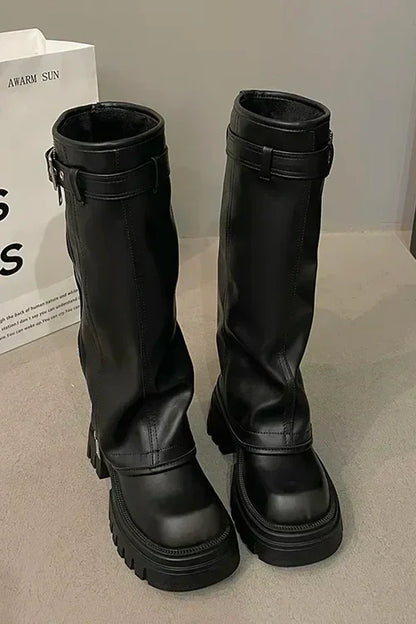 Stylische Knöchelstiefel Damen Schuhe