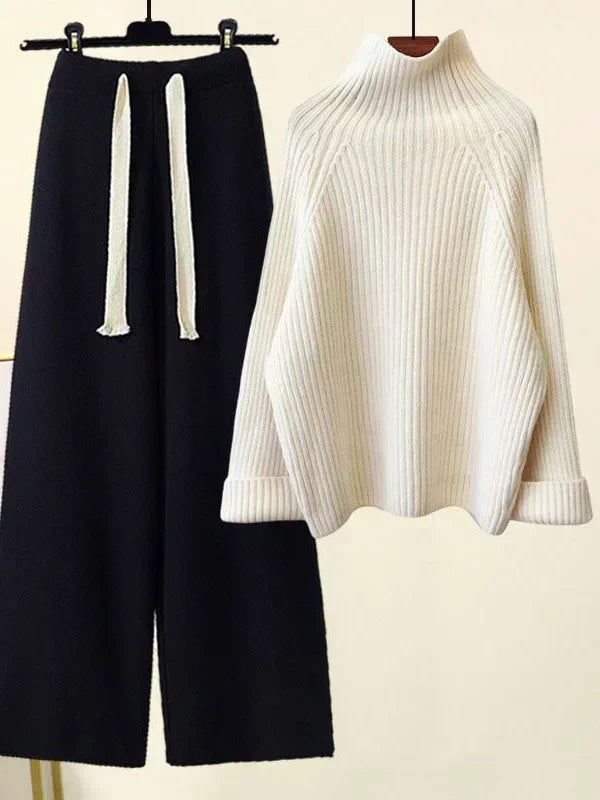 Winterstrickset Wärme Stil Elegante Mode