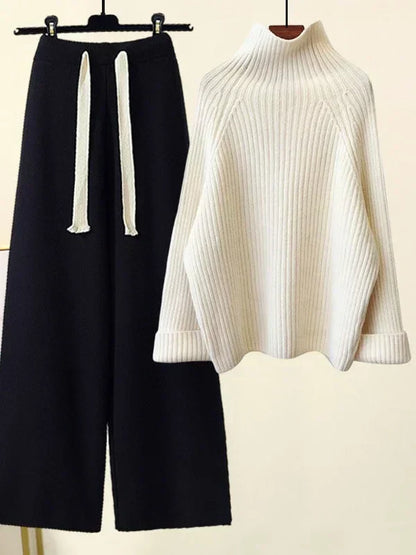 Winterstrickset - Warme Pullover und Hosen Elegant