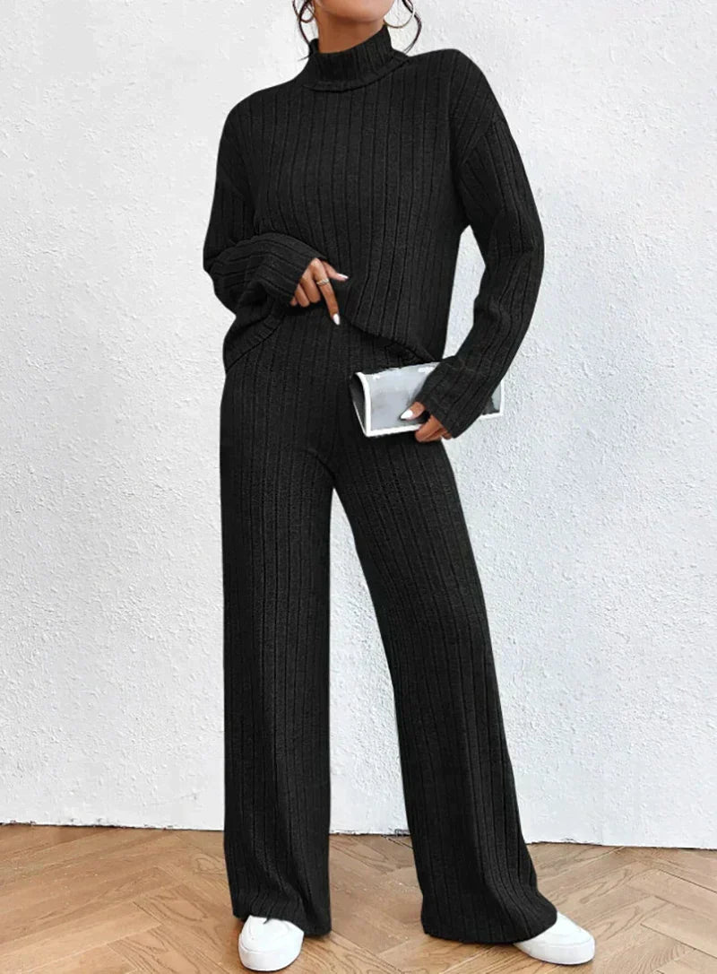 Damen Strickanzug Warm Winter