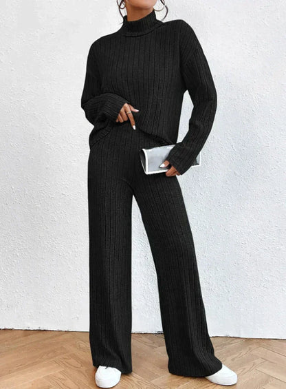 Damen Strickanzug Warm Winter