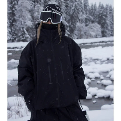 Damen Winterjacke Kapuze Wärme
