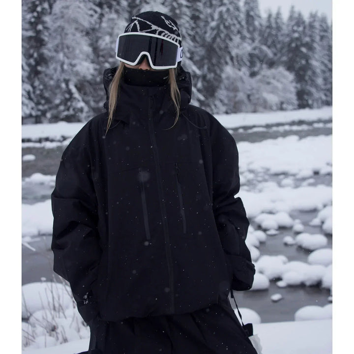 Damen Skijacke Warm Isoliert Winter