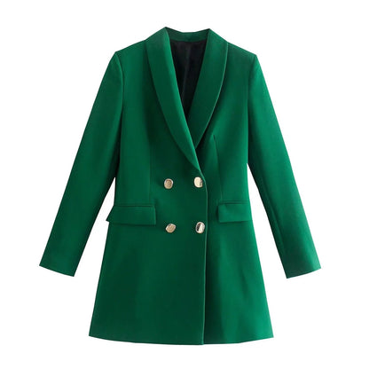 Damen Blazer Langärmlig Elegant