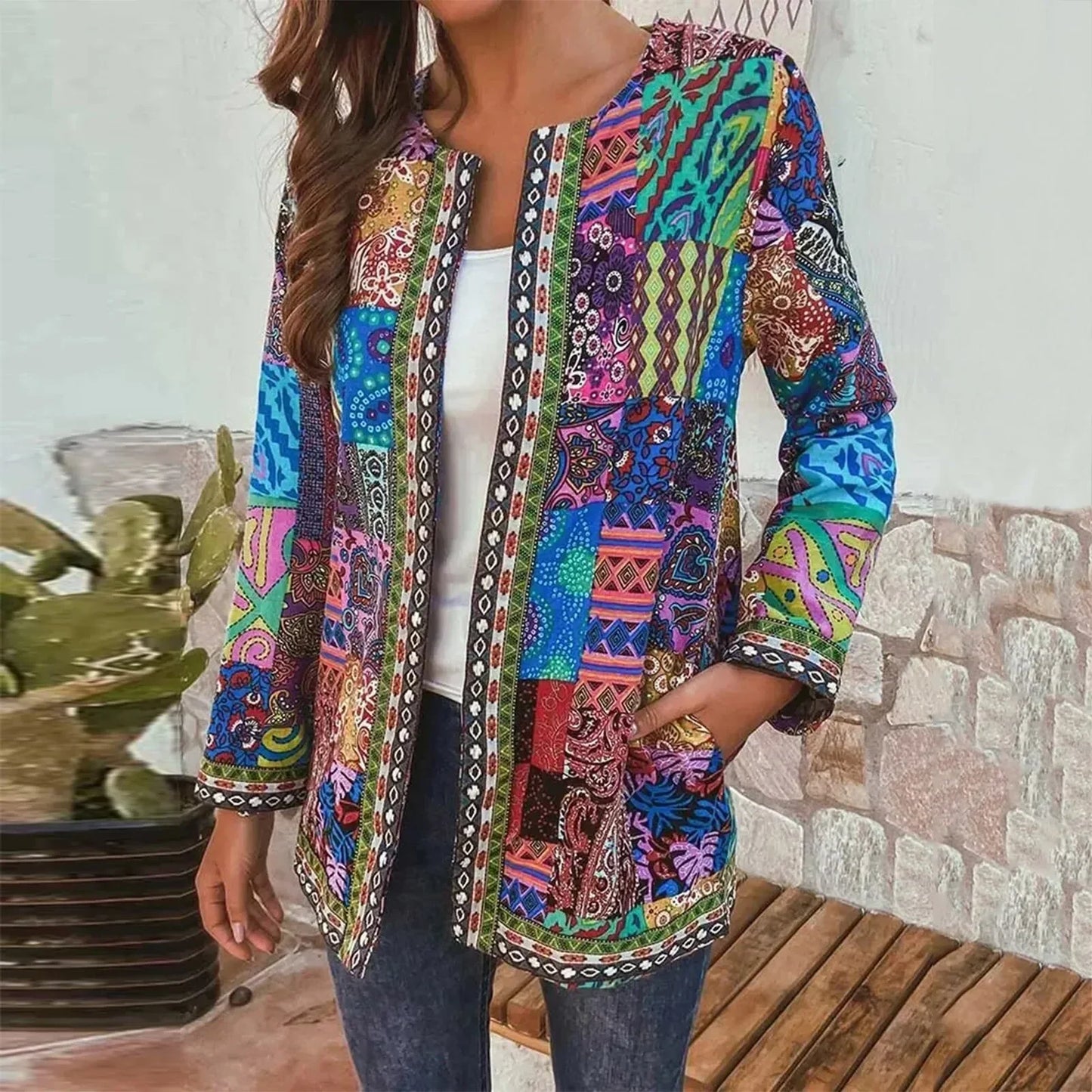 Boho Chic Mantel Frauen