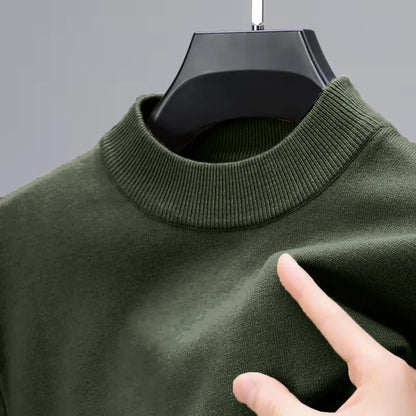 Bequemer Herren Pullover Gestrickt